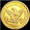 Image 2 : 1850 $2.50 Gold Quarter Eagle CLOSELY