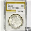 Image 1 : 1892-CC Morgan Silver Dollar PGA- MS65