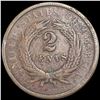 Image 2 : 1864 Two Cent Piece LIGHTLY CIRCULATED