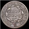 Image 2 : 1809/8 Classic Head Half Cent NICELY CIRCULATED