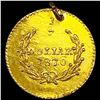 Image 2 : 1870 Round California Gold Quarter CLOSELY