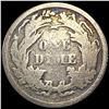 Image 2 : 1870-S Seated Liberty Dime NICELY CIRCULATED