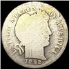 Image 1 : 1892-S Barber Dime NICELY CIRCULATED