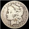 Image 1 : 1890-CC Morgan Silver Dollar NICELY CIRCULATED