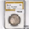 Image 1 : 1819 Capped Bust Half Dollar PGA- MS62 Large 9