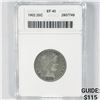 Image 1 : 1902 Barber Quarter ANACS-EF40