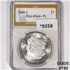 Image 1 : 1880-S Morgan Silver Dollar PGA- MS64+ PL