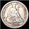 Image 1 : 1869-S Seated Liberty Quarter NICELY CIRCULATED