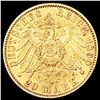 Image 2 : 1890 Germany Gold 20 Mark UNCIRCULATED