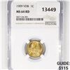 Image 1 : 1909 VDB Wheat Cent NGC- MS64 RD