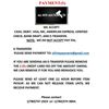 Image 1 : PAYMENT DETAILS: CASH / DEBIT / CREDIT / E-TRANSFER
