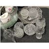 Image 2 : CRYSTAL & GLASS FRUIT/CAKE BOATS & SERVER