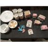 Image 2 : ECCLECTIC PINK & BLUE GARDEN TEASERVICE & 5-ILLUSIONS PLACE SETS
