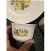 Image 13 : YELLOW, GREEN & WHITE VARIOUS PATTERNS & DISHES
