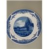 Image 2 : "GERMAN DEMOCRATIC REPUBLIC" BLUE COMMEMORATIVE PLATE, Produced By: KAHLA