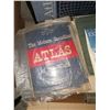 Image 3 : ATLASES 'PRESENT & PAST'; DIORAMA; BOX OF MAPS, ETC.