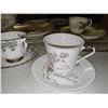Image 2 : GOLD & SILVER CHINA PLATES (INCL: OLD(ER) CAKE TOPPER). SEE PICS.