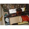 Image 2 : SMOKER'S PIPE, SNUFF, LIGHERS & CIGARETTE CASE SET. COLLECTIBLE. SEE PHOTO PICTURES.