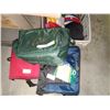Image 1 : COOLER BAGS (3) & HATS BOX & BAG FULL.
