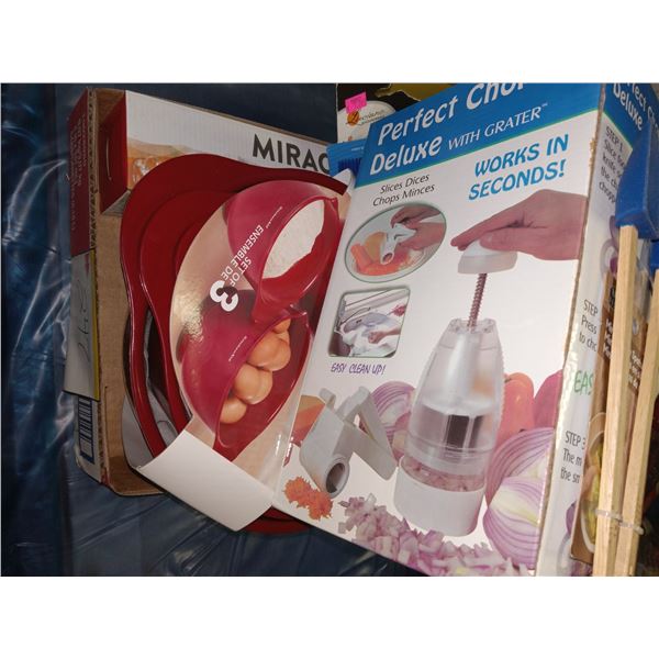 PERFECT CHOPPER; BETTY CROCKER; KITCHEN AIDE; SPATULAS - ALL NEW ITEMS-