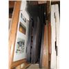 Image 8 : 3rd SHELF: (COMPLETE/ALL CONTENTS) & FLOOR BOXES (x4) PHOTO FRAMES.