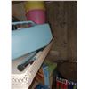 Image 12 : ALL SHELF & FLOOR CONTENTS: BATHROOM, FLOORING, WOOD CRATES, ETC. SEE PICS.