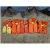 Image 1 : 5 children's life jackets