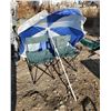 Image 1 : 2 folding camp chairs "ford explorer" + beach umbrella