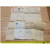 Image 4 : Lot of Leather Bound Memos, Coop Card Holder & Misc. Receipts