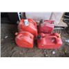 Image 1 : Lot of 4 Gas Cans
