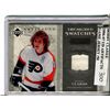 Image 1 : 2006-07 UD Bobby Clarke game jersey card. Mint.