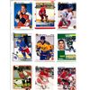 Image 1 : sheet of 9 rookies. Lindros, fedoron, forsberg, roenick, lidstrom, kerr, lafreniere, sanderson, palf