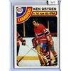 Image 1 : 1978 Topps Ken Dryden. 1st team all star. mint.