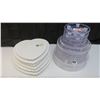 Image 1 : Wilton heart shaped cake bases (Assorted sizes) & circular cake bases (Assorted sizes)