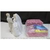 Image 1 : Figurine couple cake topper + pompoms