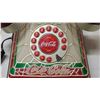 Image 2 : Vintage Coca-Cola, light up stained glass style telephone - 2001
