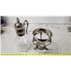 Image 3 : Vintage, Silver plated steel Carafe coffee warmer - 10 cups
