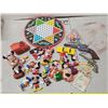 Image 1 : Huge lot of assorted Disney toys, toy cars, toy guns, game boards & tiny books