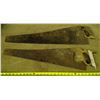 Image 1 : 2 Antique Hand Saws w/ Wood Handles