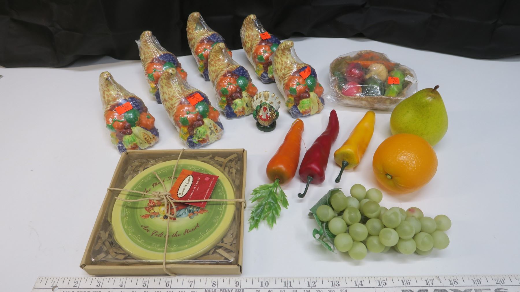 Mini Cornucopia table top décor set + Fruit bag +