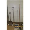 Image 1 : 2 Shovels and 2 Brooms