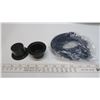 Image 2 : Black/Navy wedding favor horseshoes & Top hats