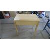 Image 3 : Wooden School Desk w/ opening top