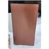 Image 2 : Orange metal filing cabinet - 18" W x 28" D x 51 1/2" H