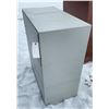 Image 4 : White metal filing cabinet - 26" W x 18" D x 39" H