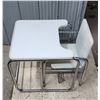 Image 4 : Vintage 2 in 1, Highchair & Table n Chair - Total-36" H x 18" W x 21" D - Table 18" W x 22" D x 21" 