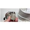 Image 4 : Small food processor - working & Stainless steel egg dish & Salt shaker