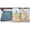 Image 1 : Assorted vintage operators manuals/parts booklets