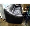 Image 2 : Leather Sofa 7ft. Wide
