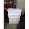 Image 2 : White 4-Drawer Dresser - 17x30x38H"